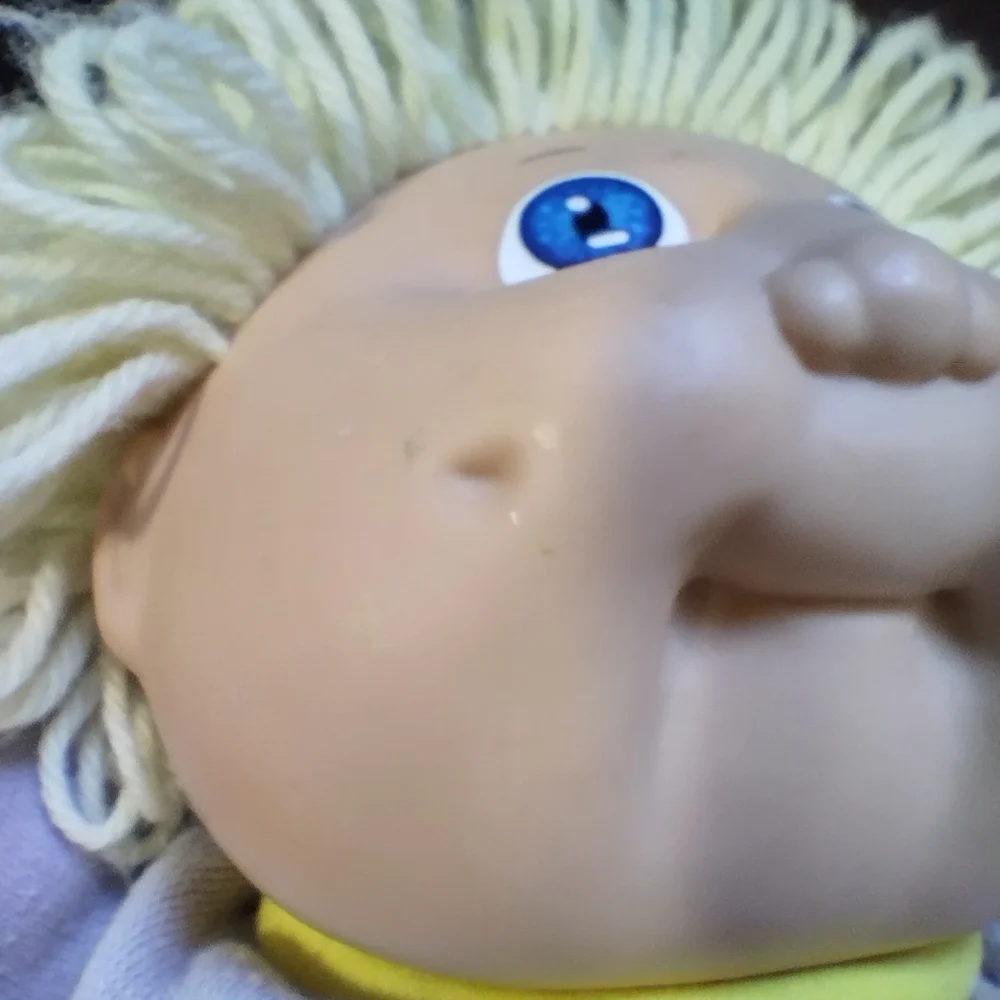 Vintage 1985 Cabbage Patch Kid, Blue Signature, Yarn Hair - Picture 12 of 12